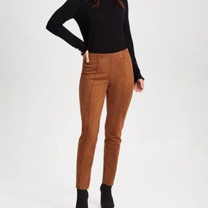 Suede Pants
